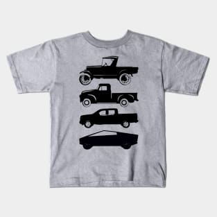 The Evolution of the Pickup Truck Kids T-Shirt